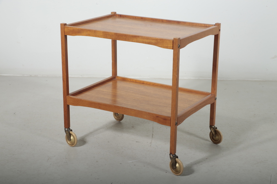 Serveringsvagn teak, 1950-1960 tal