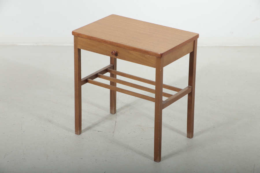 Sängbord teak, 1950-1960 tal