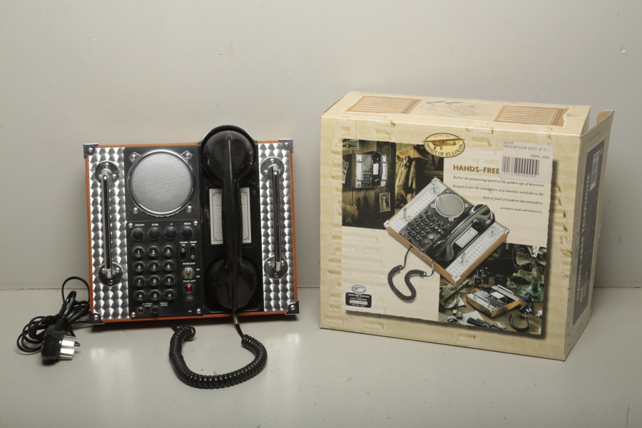 Telefon, S.O.S.L Fieldphone Mark I, hansdfree 