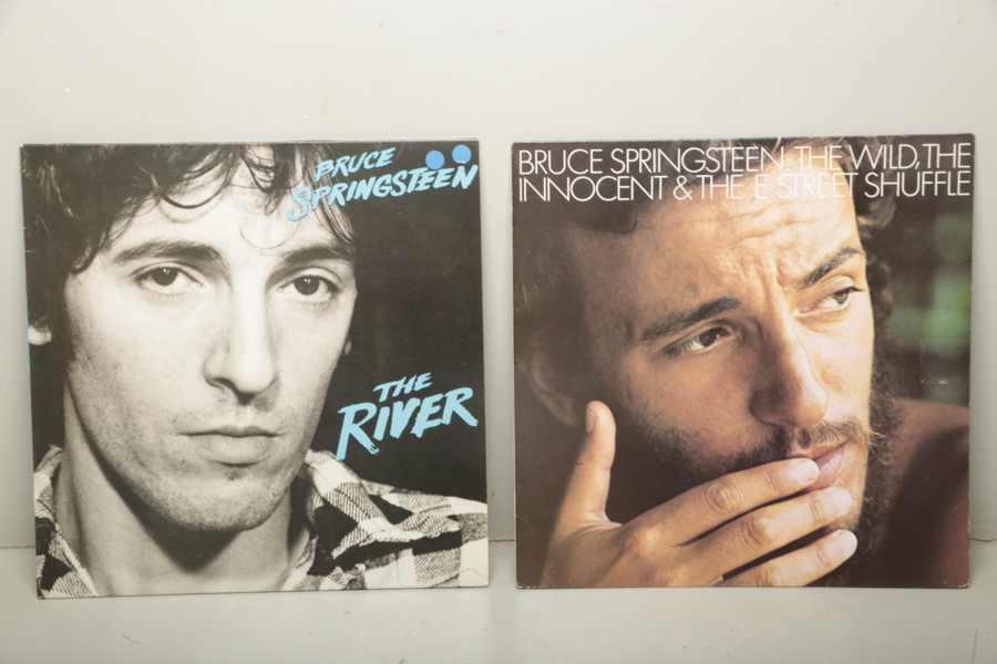 Vinylskivor LP, Bruce Springsteen, 2 stycken