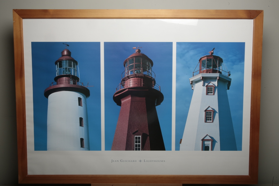 Foto-tryck Jean Guichard "Lighthouses"