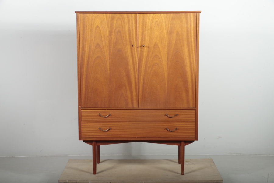 Skåp teak, Oscar Edvard Ekelunds Snickerifabriks AB Viserum, 1950-1960 tal 