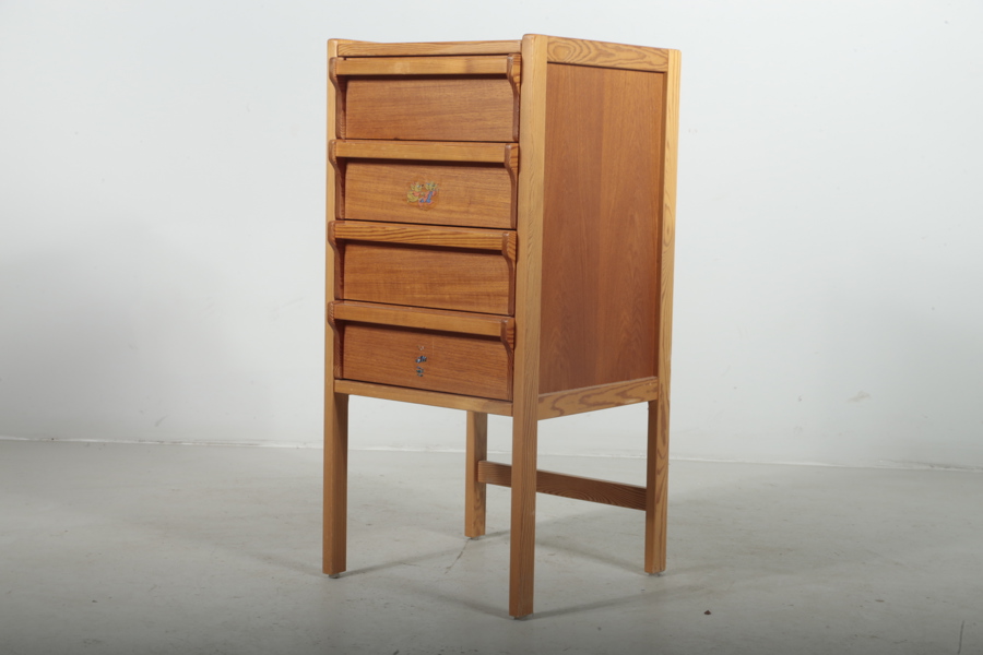 Lådhurts teak, 1950-1960 tal