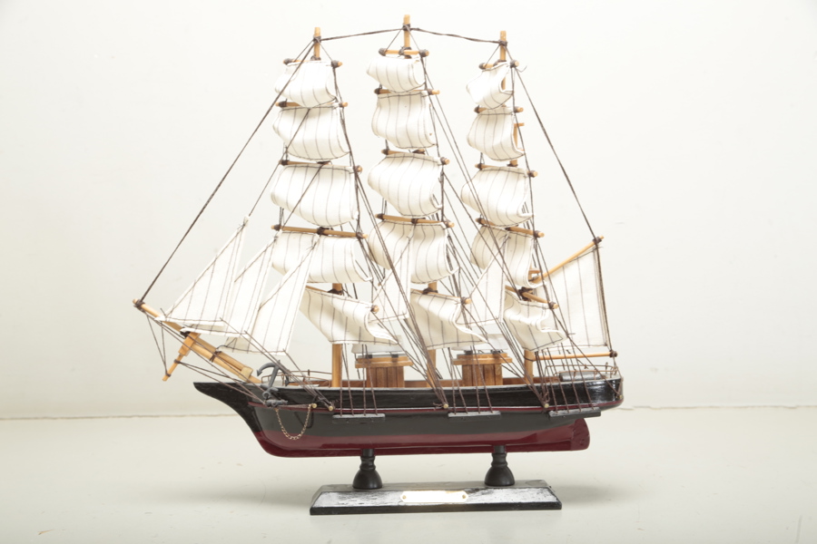 Båtmodell fullriggare "Cutty Sark 1869"