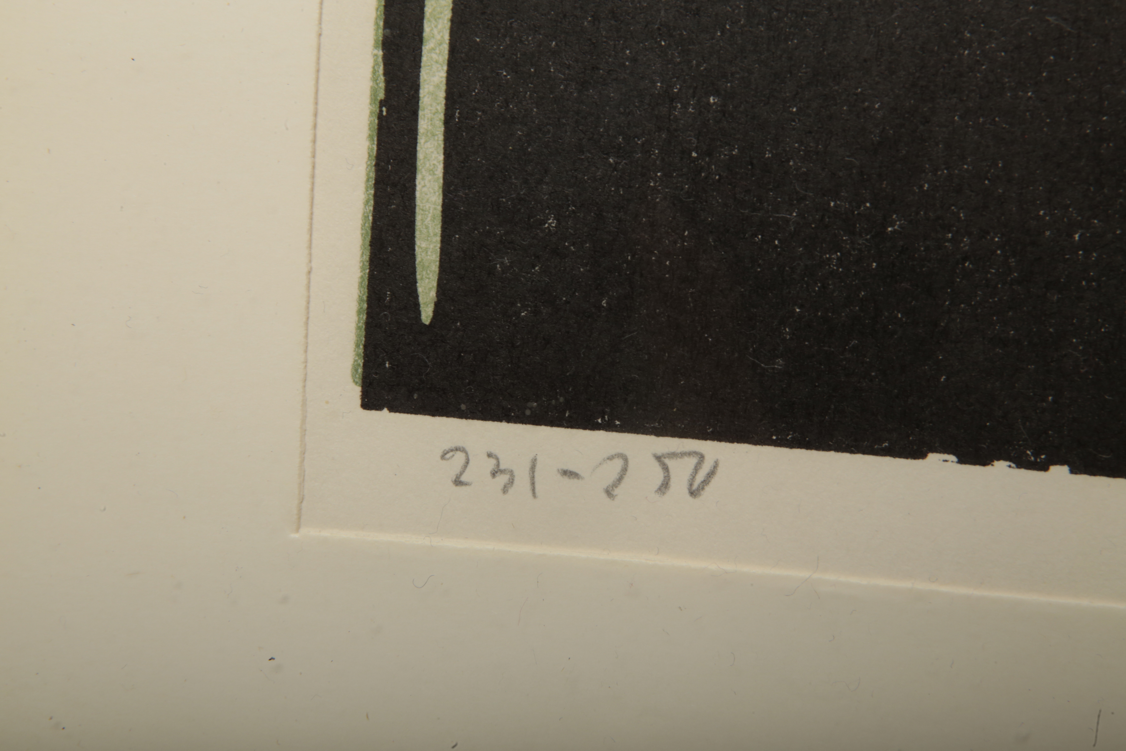版画 Ake Holm Lithograph #235 Utvisningen Åke Holm Limited Edition