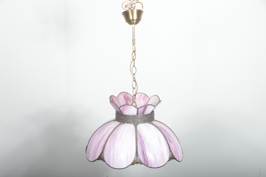 Taklampa Tiffany-stil, 1970-1980 tal