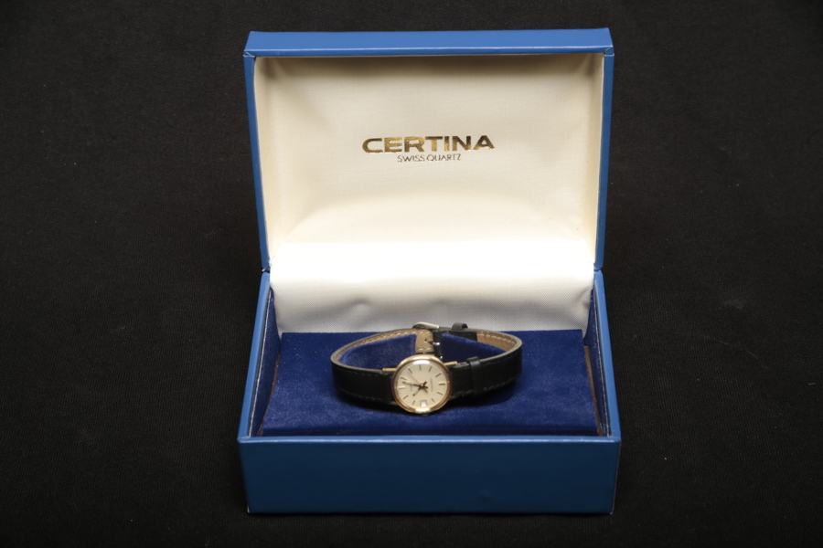 Certina damklocka, 14k