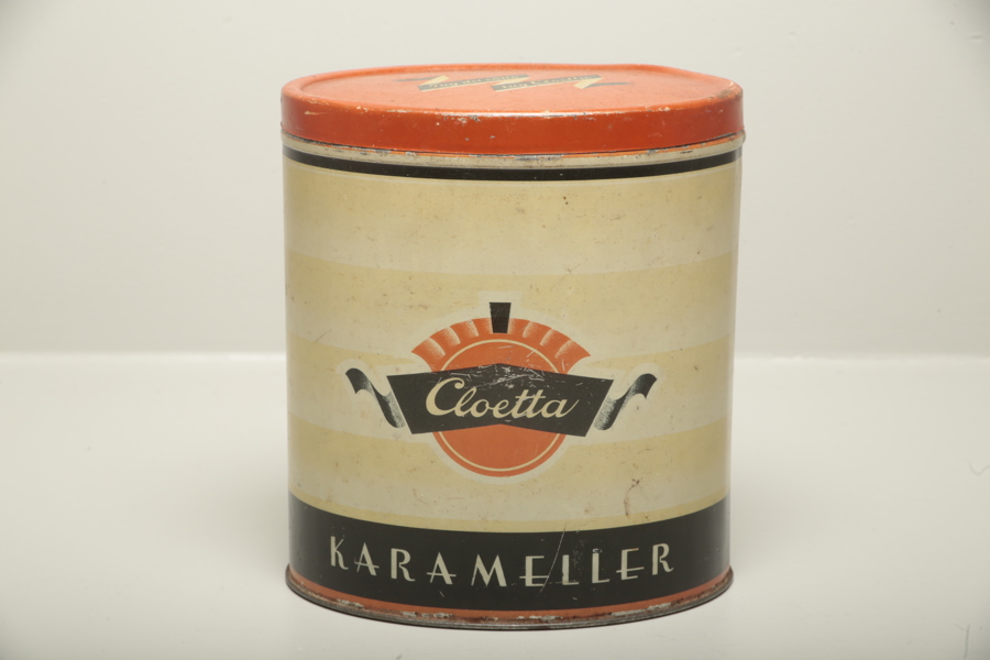 Plåtburk "Cloetta karameller"