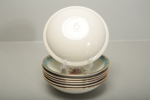 Stavanger porslin, efterrättsskålar 7 stycken