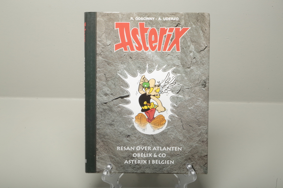 Bok Asterix, Resan över Atlanten