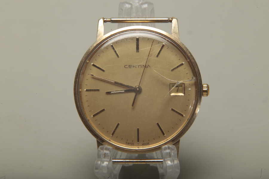 Certina guldklocka, 14k