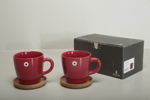 Höganäs keramik kaffemuggar, 2 stycken