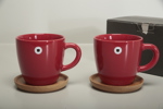 Höganäs keramik kaffemuggar, 2 stycken