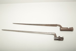 Bajonetter, 2 stycken, 1800-1900 tal
