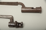 Bajonetter, 2 stycken, 1800-1900 tal