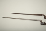 Bajonetter, 2 stycken, 1800-1900 tal