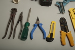 Parti diverse verktyg, med mera