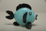 Murano konstglas "Fisk" 