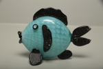 Murano konstglas "Fisk" 