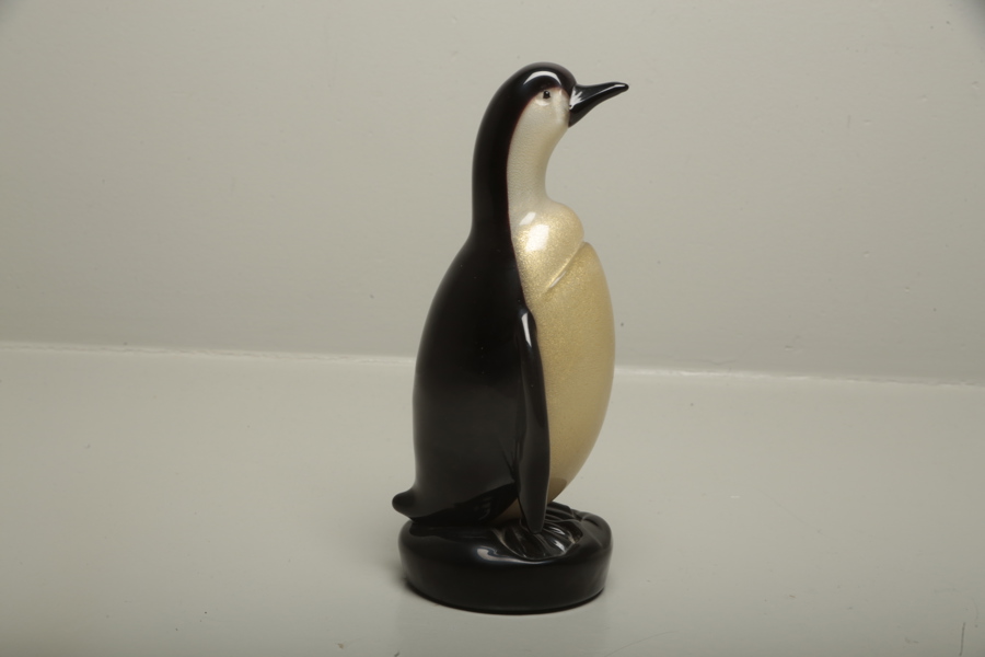 Murano konstglas "Pingvin"
