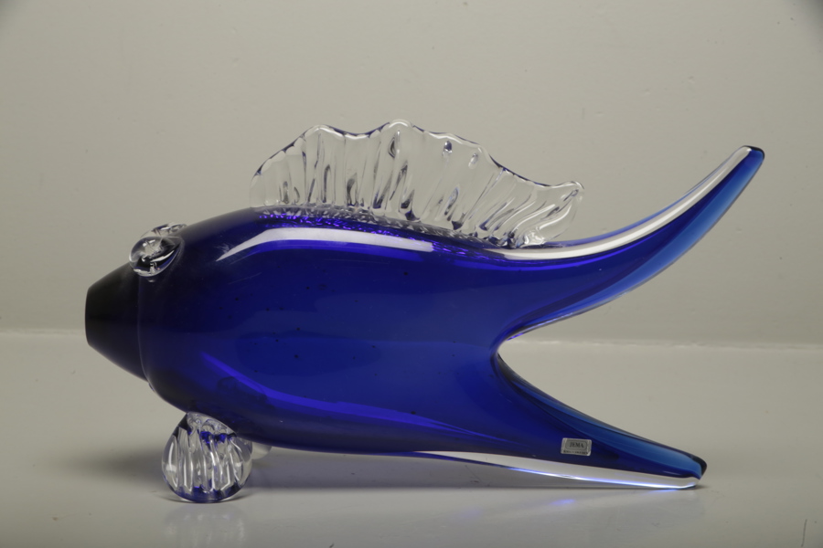 Jema glasbruk konstglas "Fisk"