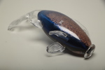 Johansfors glasbruk konstglas "Fisk" 