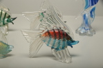 Murano konstglas "Fiskar" 7 stycken