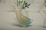 Murano konstglas "Fiskar" 7 stycken