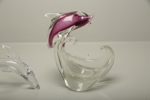 Murano konstglas "Fiskar" 2 stycken