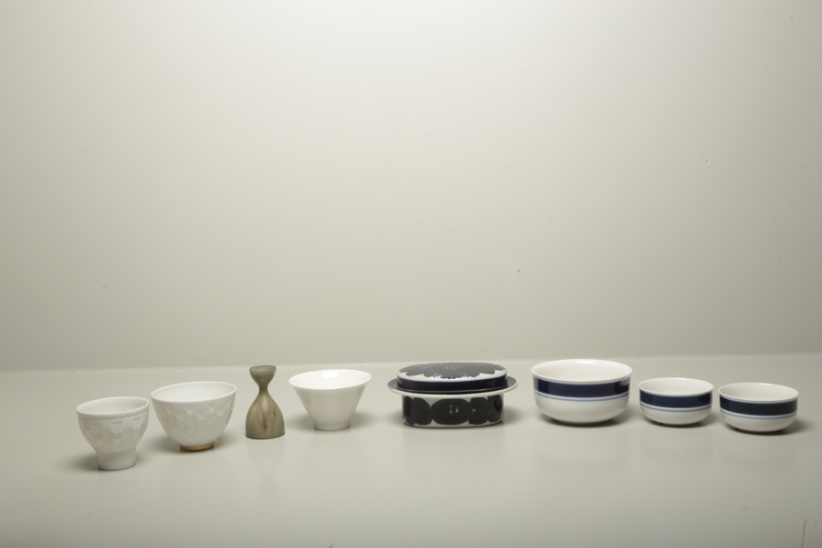 Diverse porslin, 8 delar