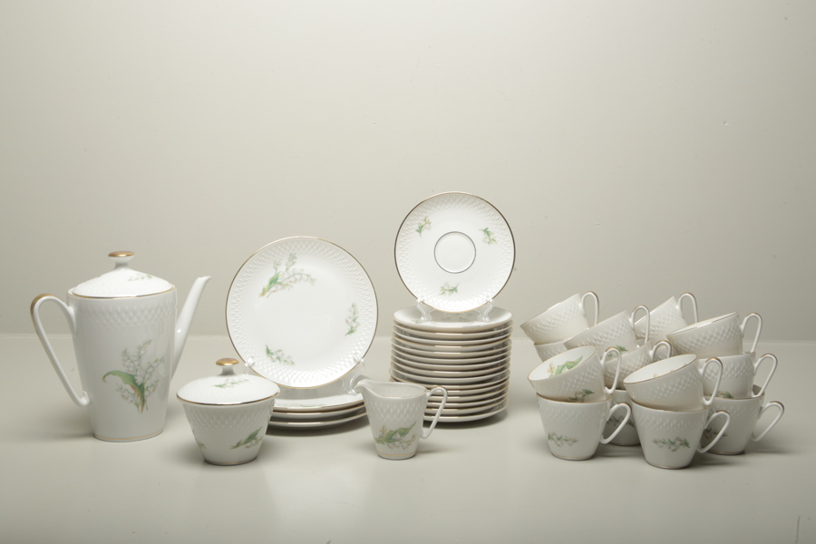 Bavaria "Edelstein" kaffeservis, 39 delar