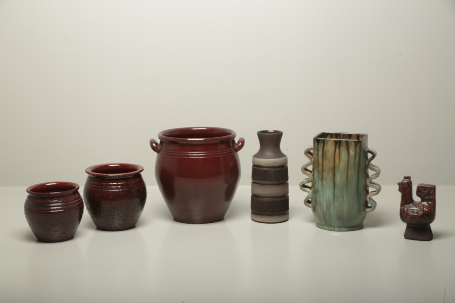 Diverse keramik, 6 delar