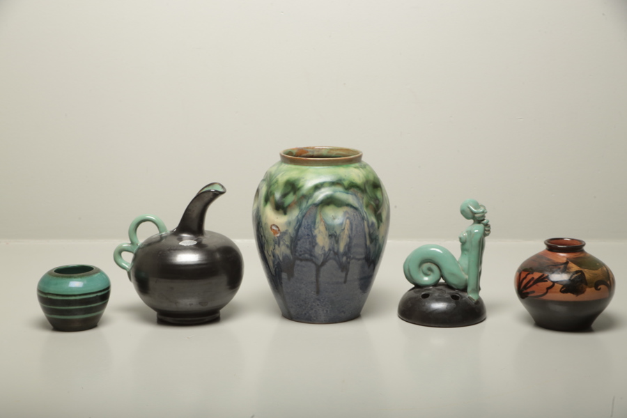 Diverse keramik, 5 delar