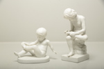 Ilab Royal figuriner, parian, 2 stycken