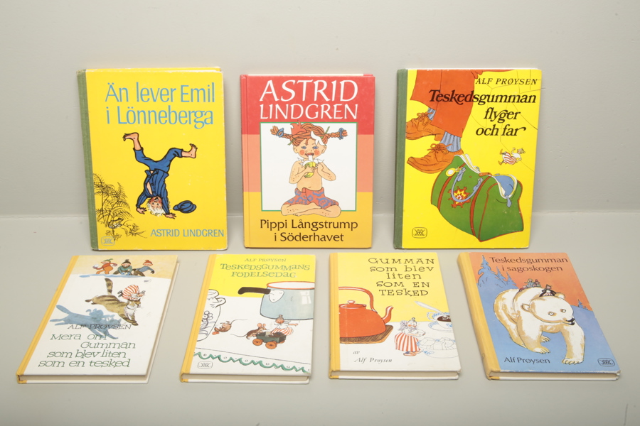 Barnböcker, 7 stycken