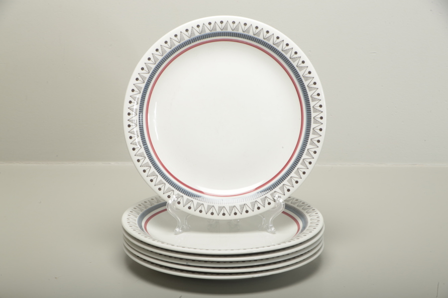 Rörstrand "Bimbo" tallrikar, 6 stycken