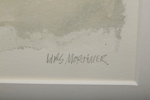 Lars Mortimer färglitografi, signerad