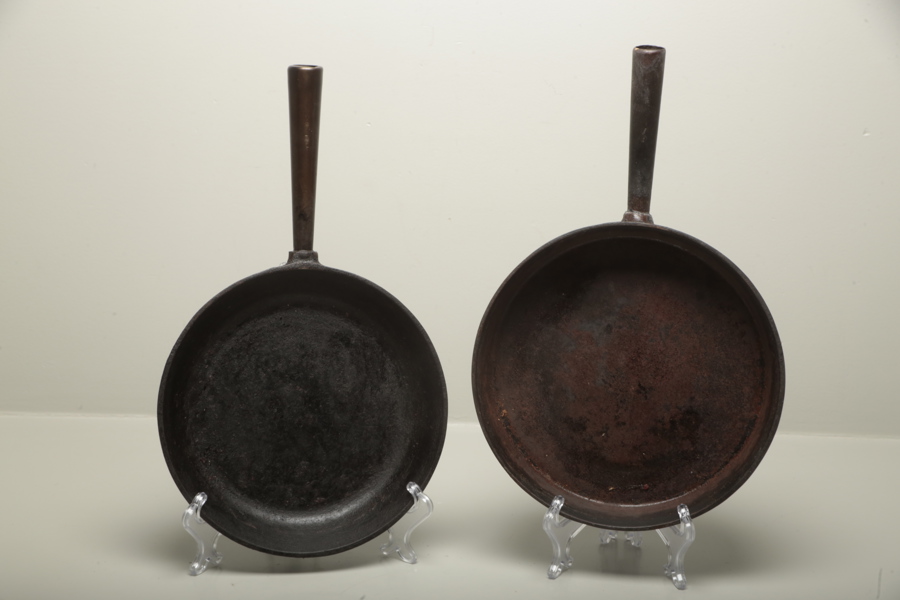 Skeppshult stekpanna + stekpanna, omärkt