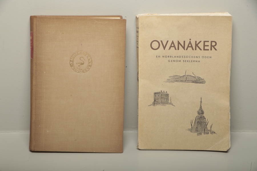 Böcker Ovanåker, 2 stycken