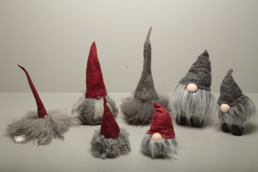 Tomtar tyg, 7 stycken