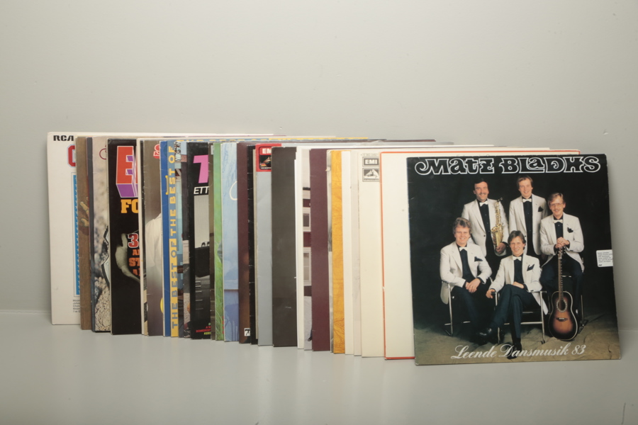 Parti vinylskivor LP