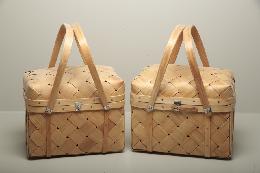 Spånkorgar, 2 stycken