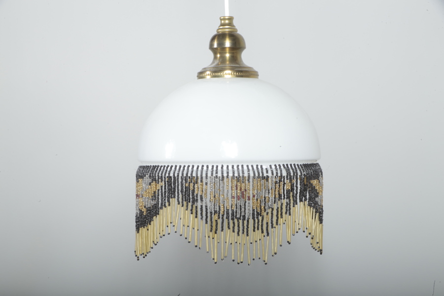 Taklampa s.k franslampa, 1940-1950 tal