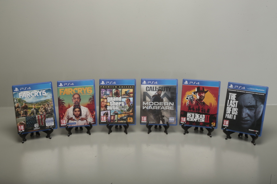 Playstation 4 spel, 6 stycken