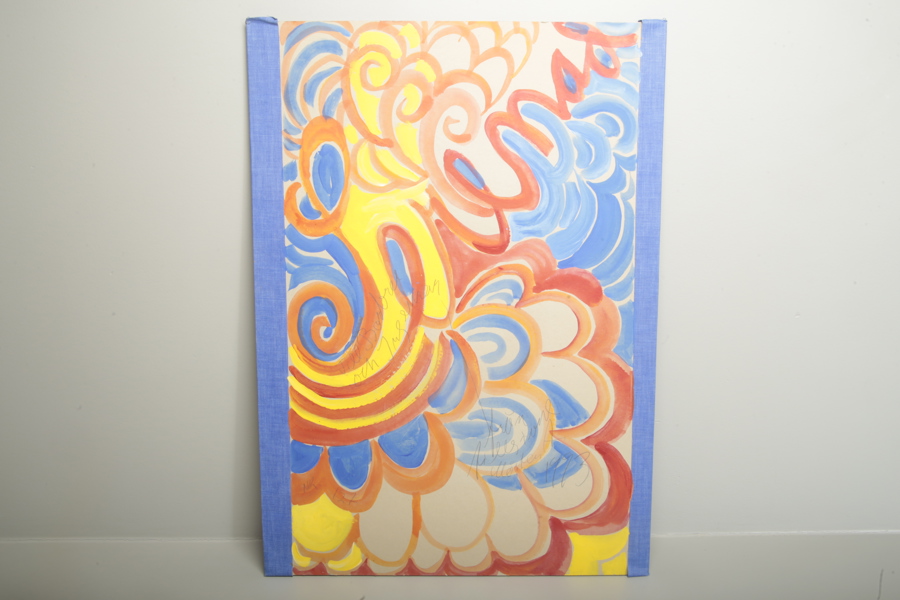 Mårten Andersson mapp/omslag "Serenad" signerad 1993