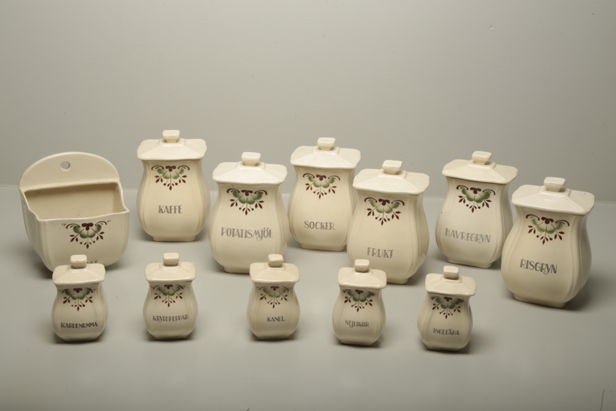 Gefle kryddservis, 12 delar