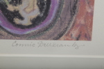 Connie Dellkrantz färglitografi, signerad