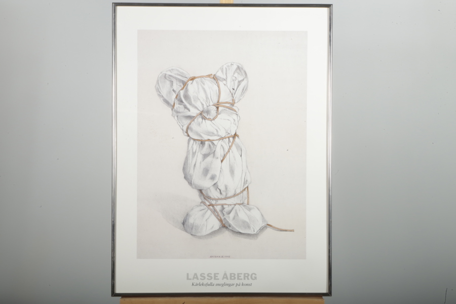 Lasse Åberg affisch "Enigma III 1983"