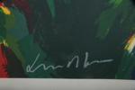 Bengt Lindström färglitografi, signerad
