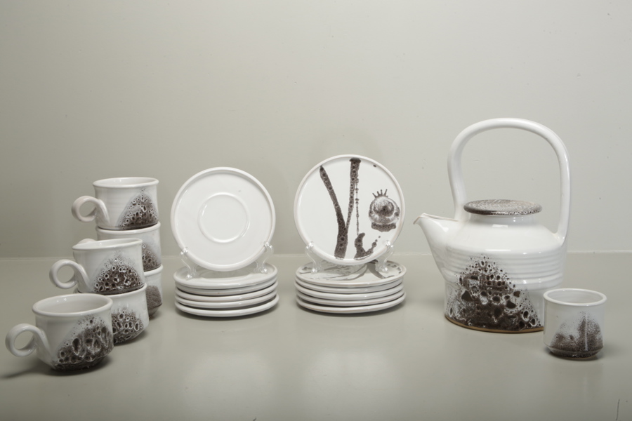 Teservis keramik, 20 delar